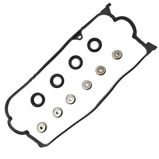 Car Valve Cover Gasket Compatible with Civic 2-Door 2001-2005,fit for Honda Civic 4-Door 2001-2005 Replace 2341-PLC-000,12030-PLC-000 12030-PLC-010,VS50606R